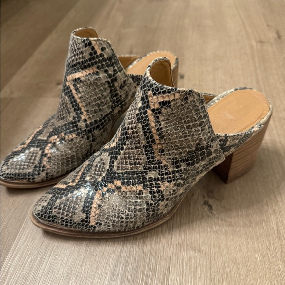 Snakeskin Booties - Picture 2 of 8